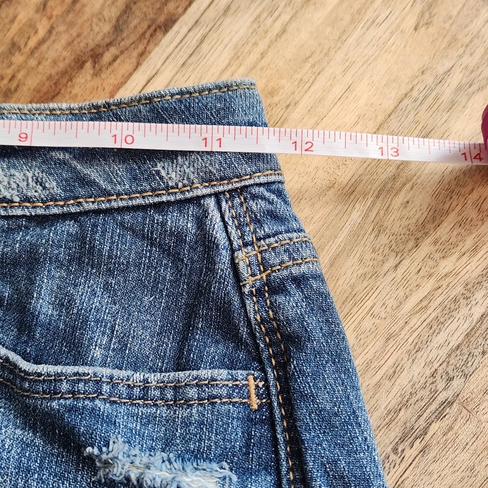 Gap Kids Girls Denim Distressed Skirt